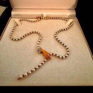 Carrera y Carrera 18k Pearl Necklace